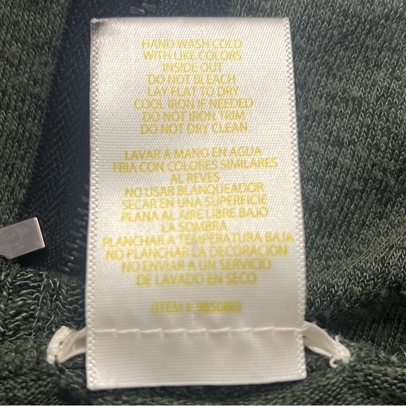 A9- Matty M: Oversized Dark Gray High Low Cap Sleeve Knit Top Blouse Size XL - Picture 5 of 10